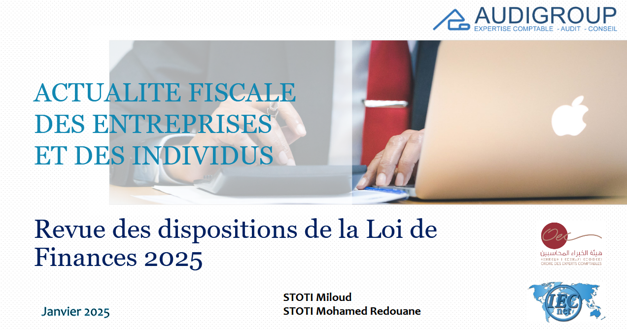 #Audit #Maroc 
#Finance #Loidefinance 
#2025 #2026